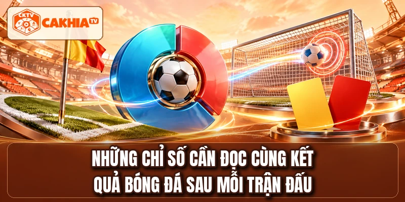 Những chỉ số cần đọc cùng kết quả bóng đá sau mỗi trận đấu