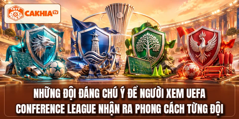 Những đội đáng chú ý để người xem UEFA Conference League nhận ra phong cách từng đội